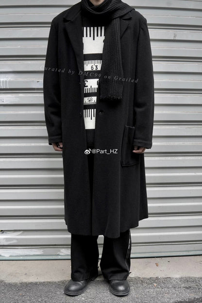 Yohji Yamamoto Pour Homme A/W 1995 Ruler Sweater