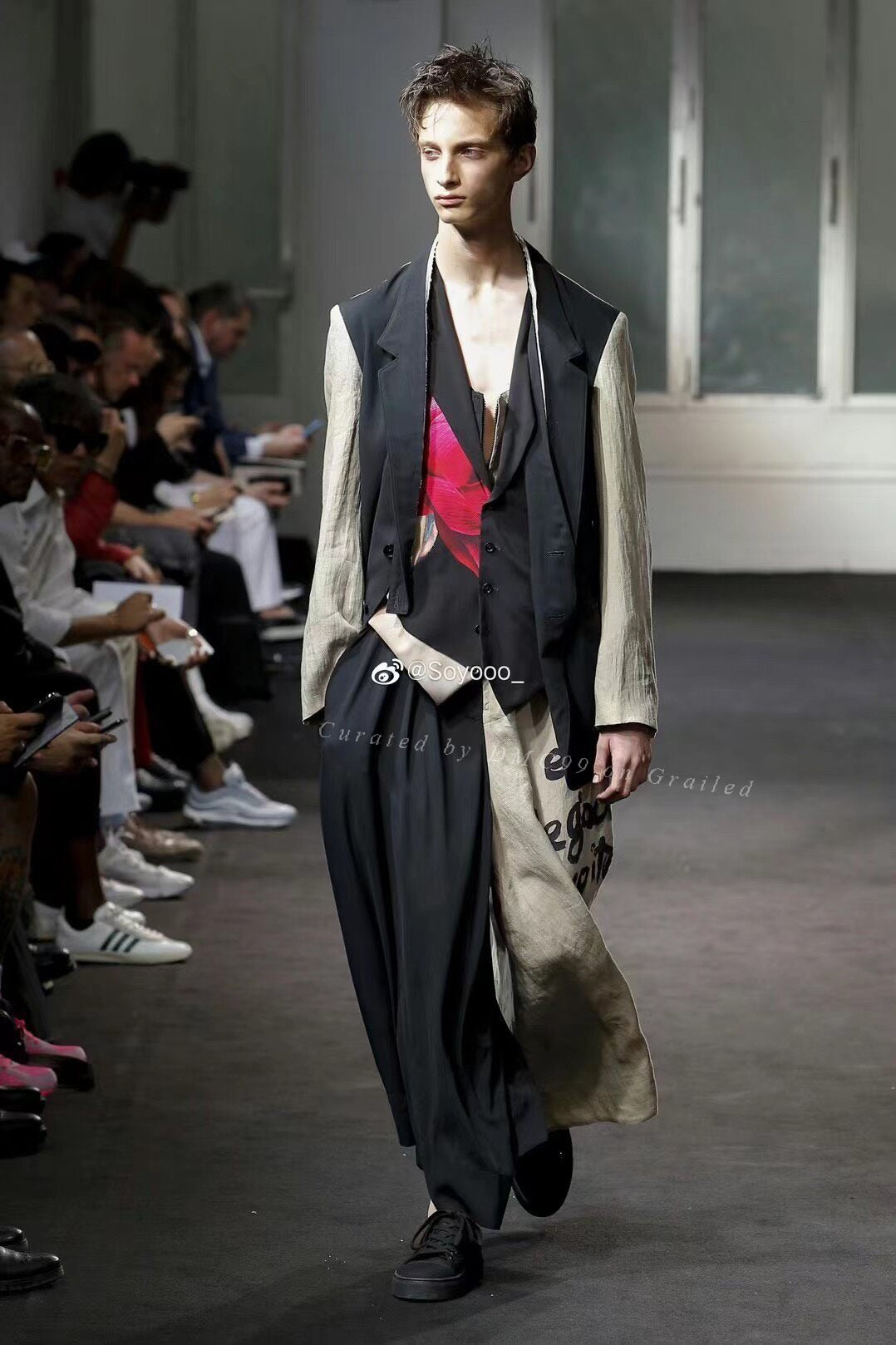 Yohji Yamamoto Pour Homme Canvas Shoes