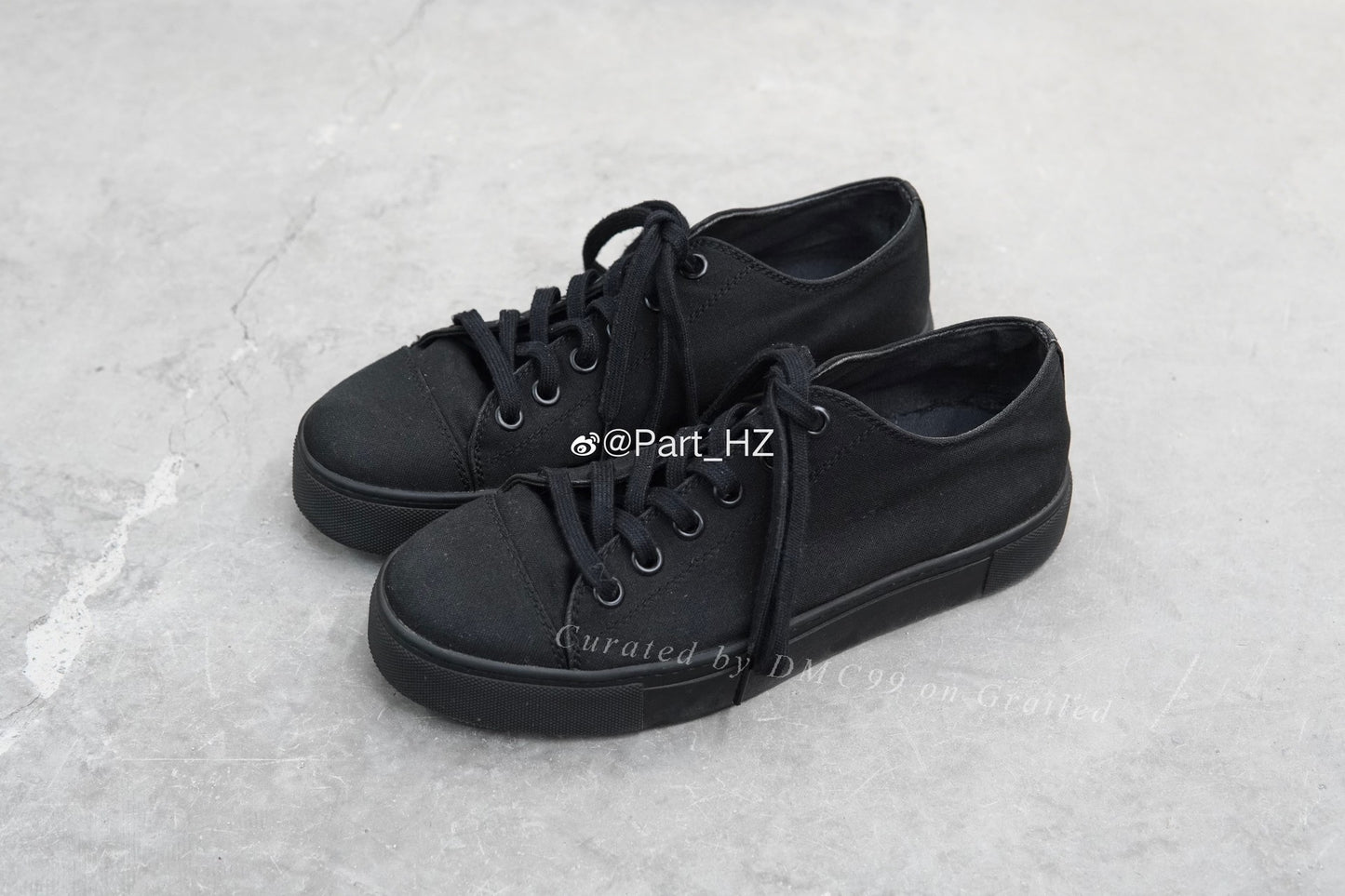 Yohji Yamamoto Pour Homme Canvas Shoes