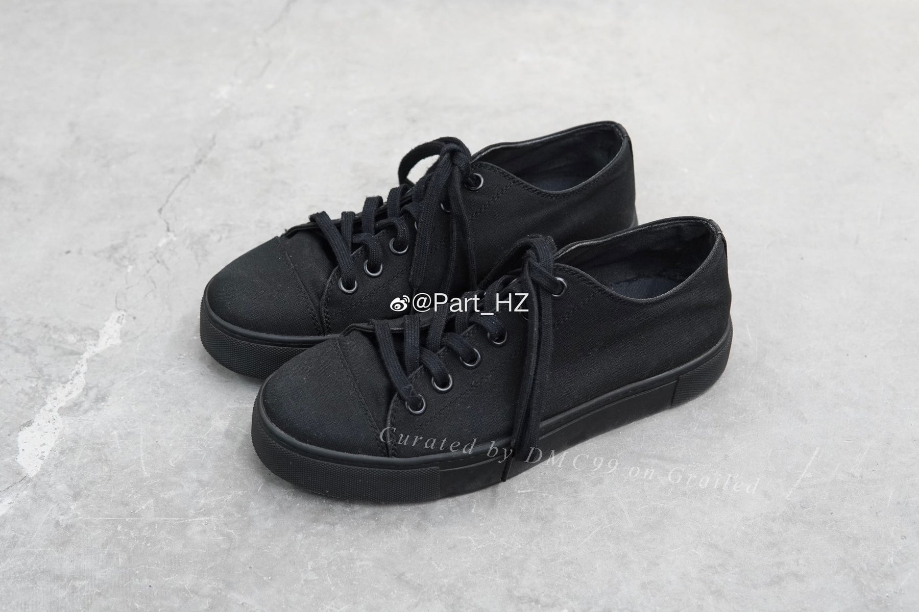Yohji Yamamoto Pour Homme Canvas Shoes