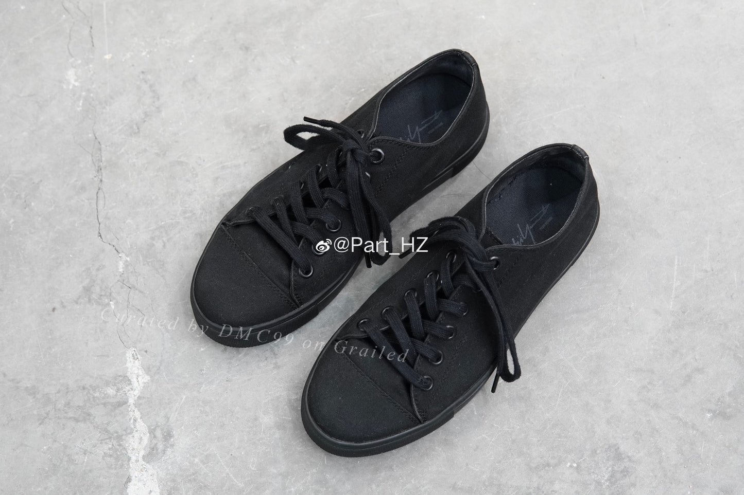 Yohji Yamamoto Pour Homme Canvas Shoes