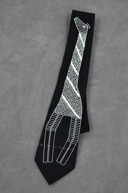 Yohji Yamamoto Giraffe Tie
