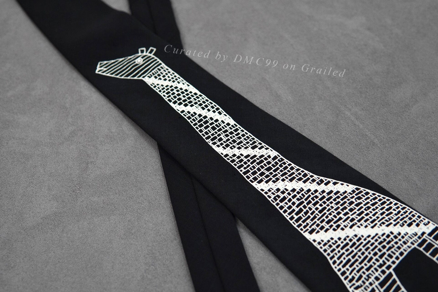 Yohji Yamamoto Giraffe Tie