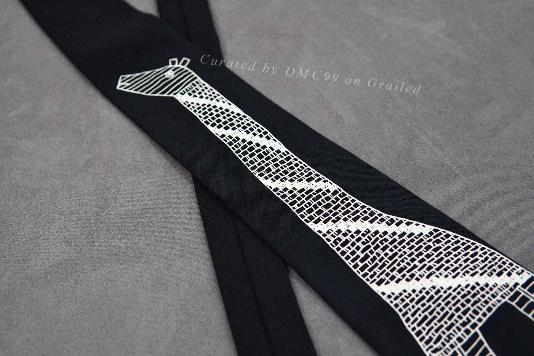 Yohji Yamamoto Giraffe Tie