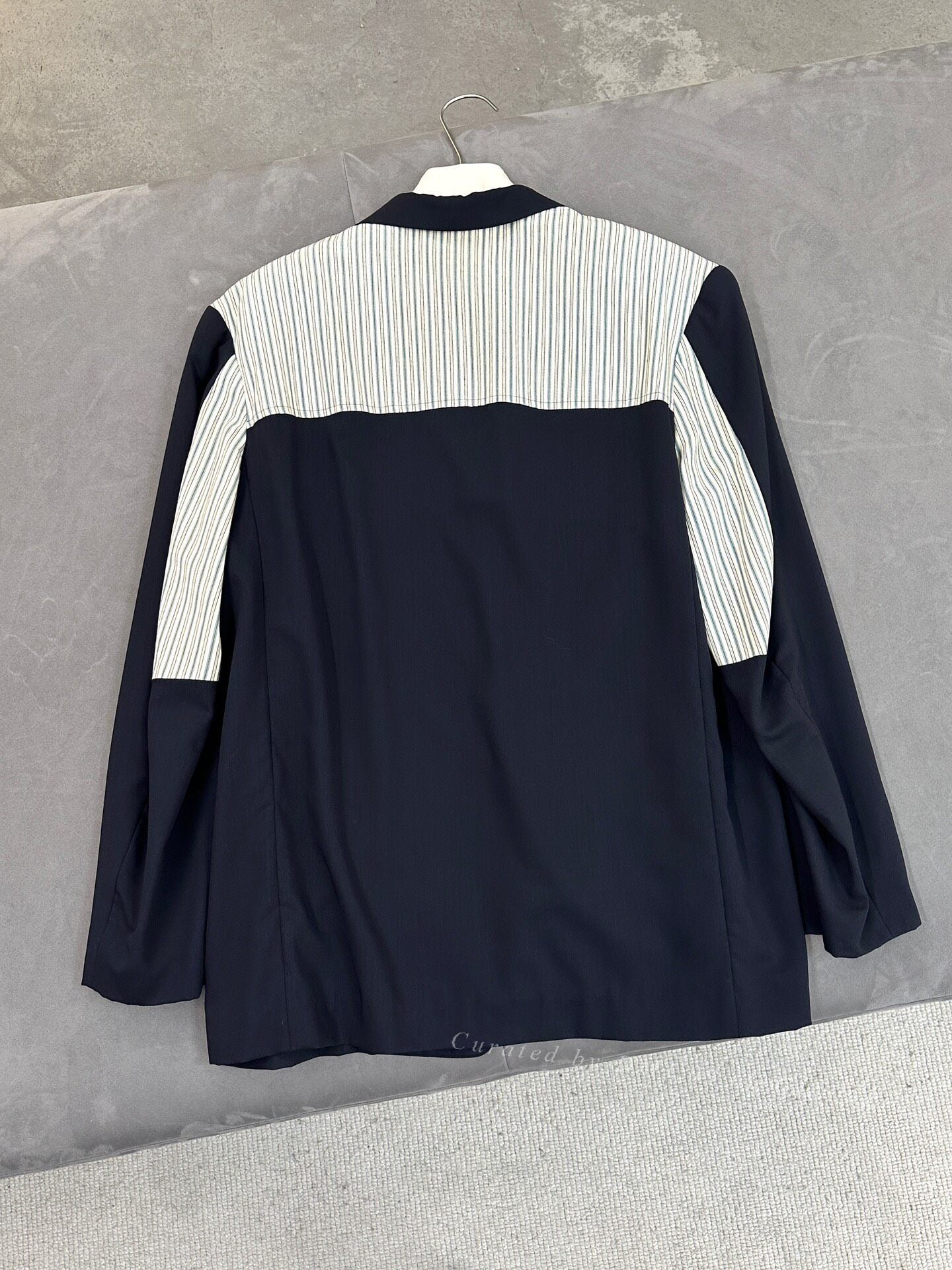 Yohji Yamamoto S/S 1993 Wool Stripe Jacket
