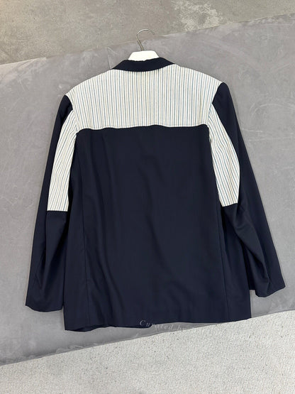 Yohji Yamamoto S/S 1993 Wool Stripe Jacket