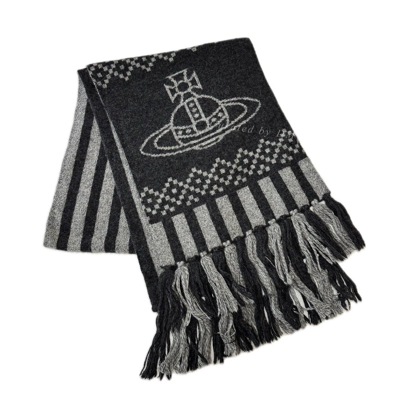 Vivienne Westwood Saturn Logo Scarf