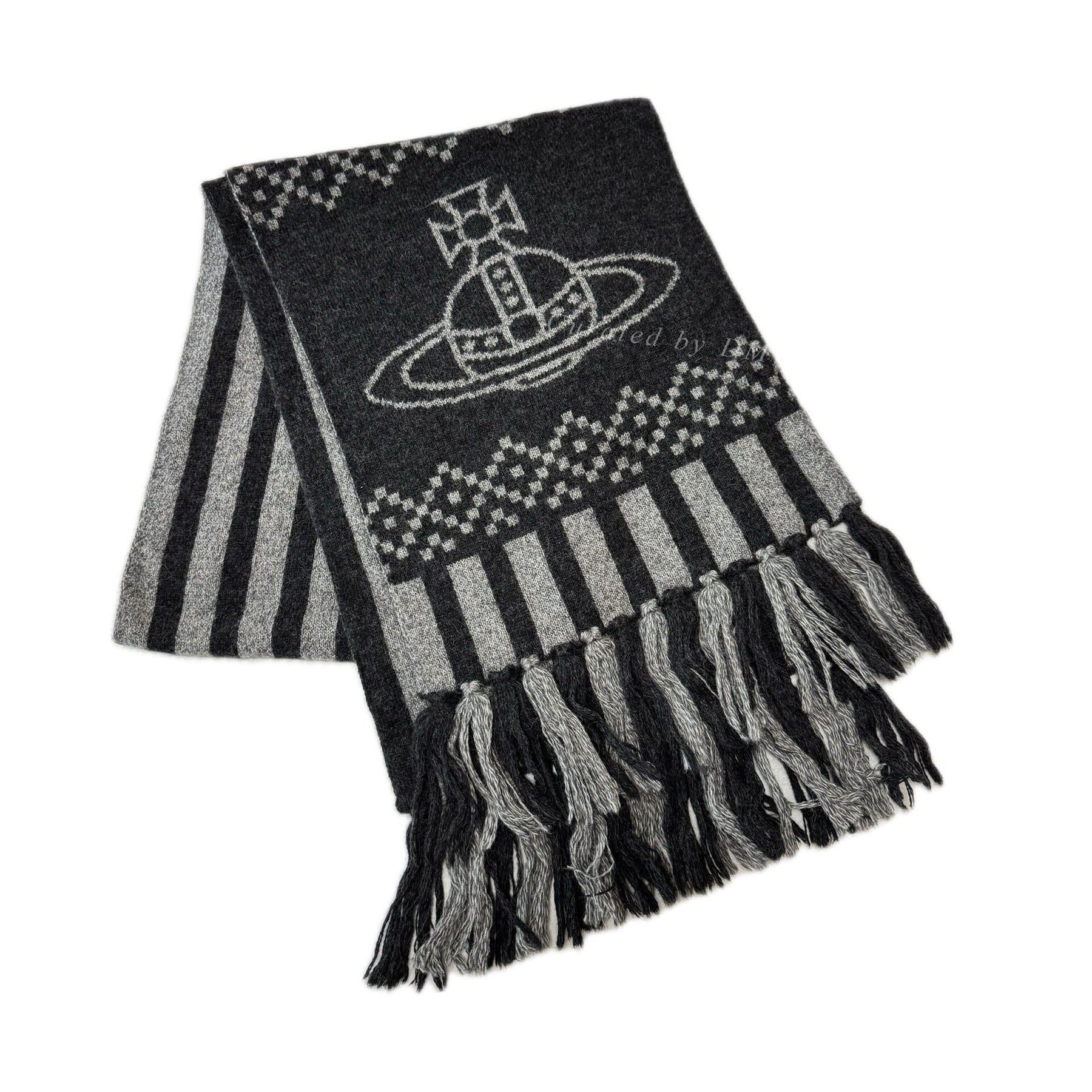 Vivienne Westwood Saturn Logo Scarf