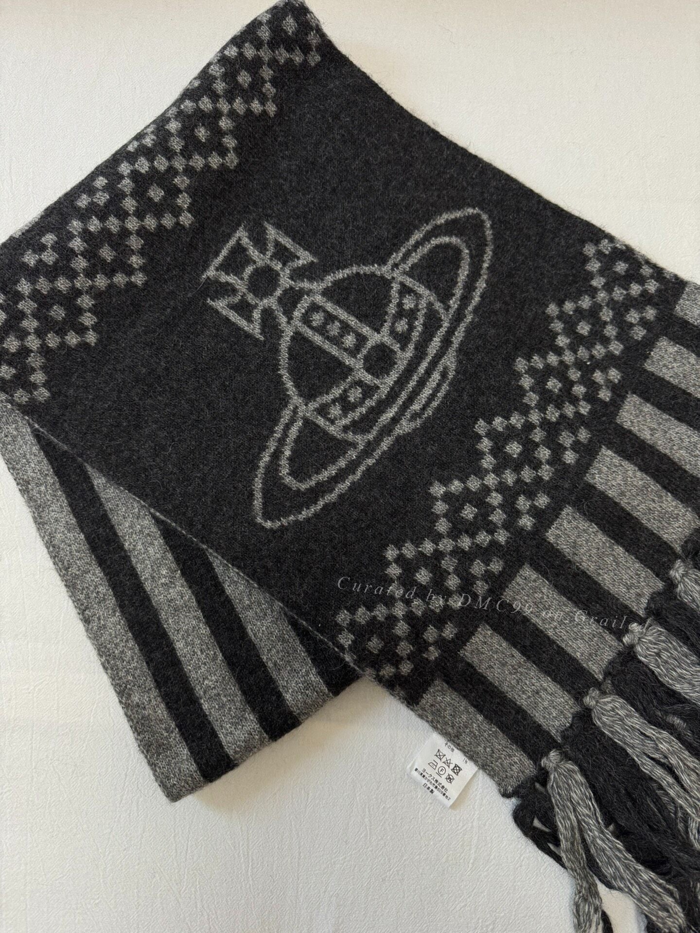 Vivienne Westwood Saturn Logo Scarf