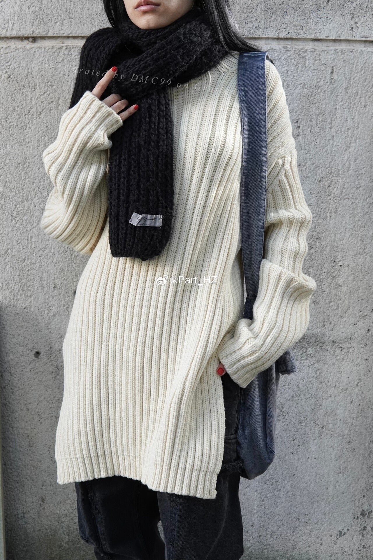 Yohji Yamamoto 90s Heavyweight Turtleneck Sweater
