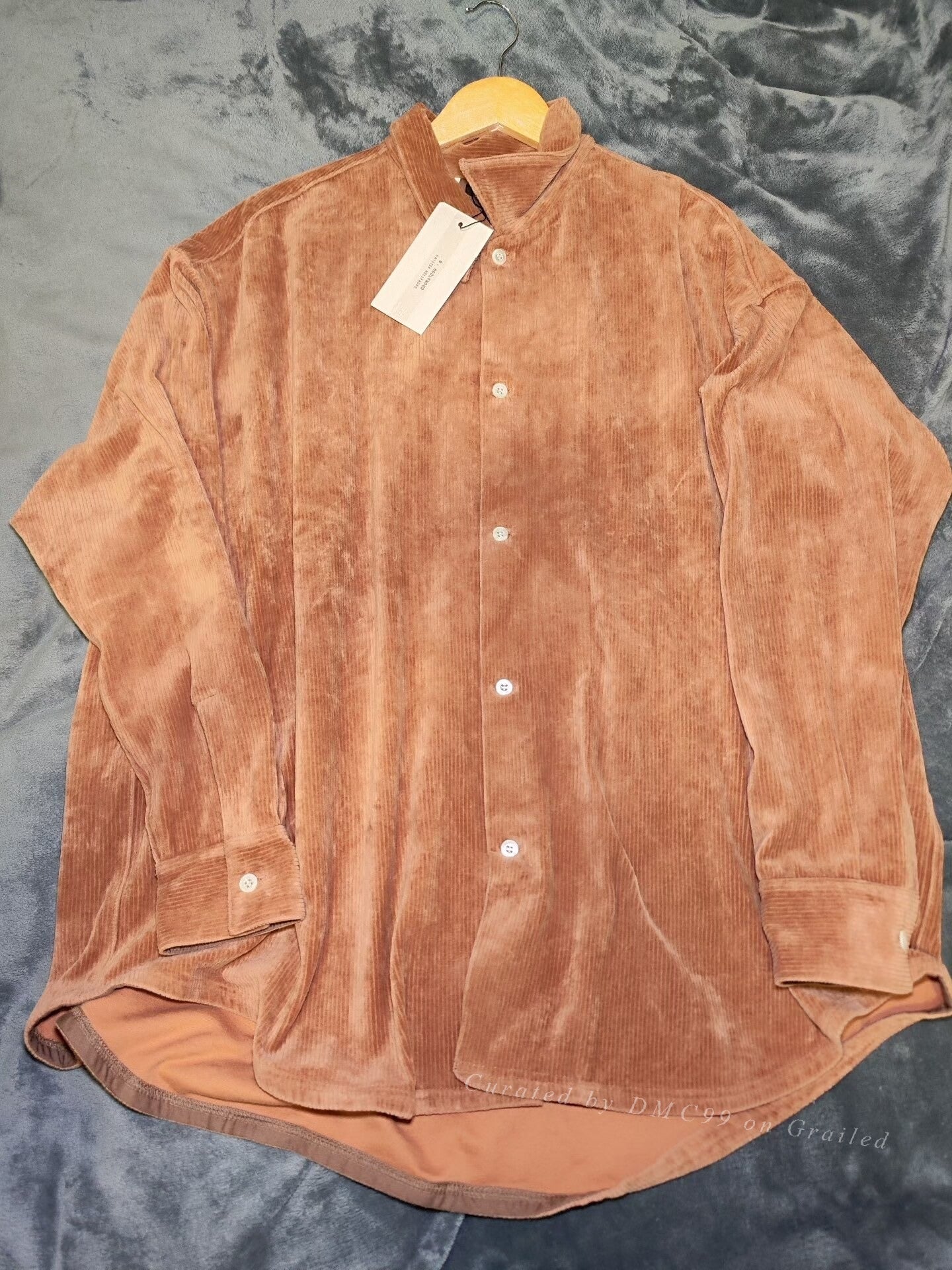 N. HOOLYWOOD Corduroy Stretch Shirt