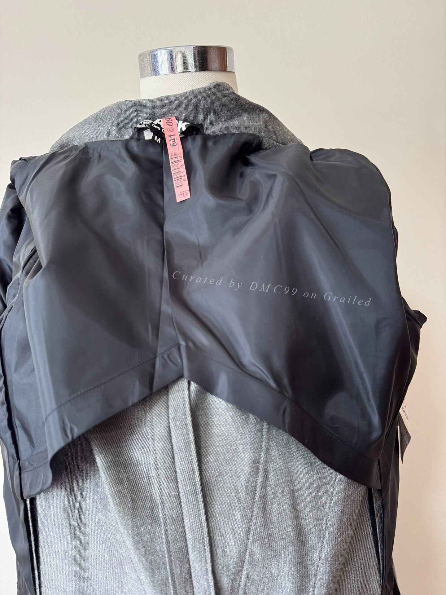 Comme des Garçons Pleated Panel Trench Coat