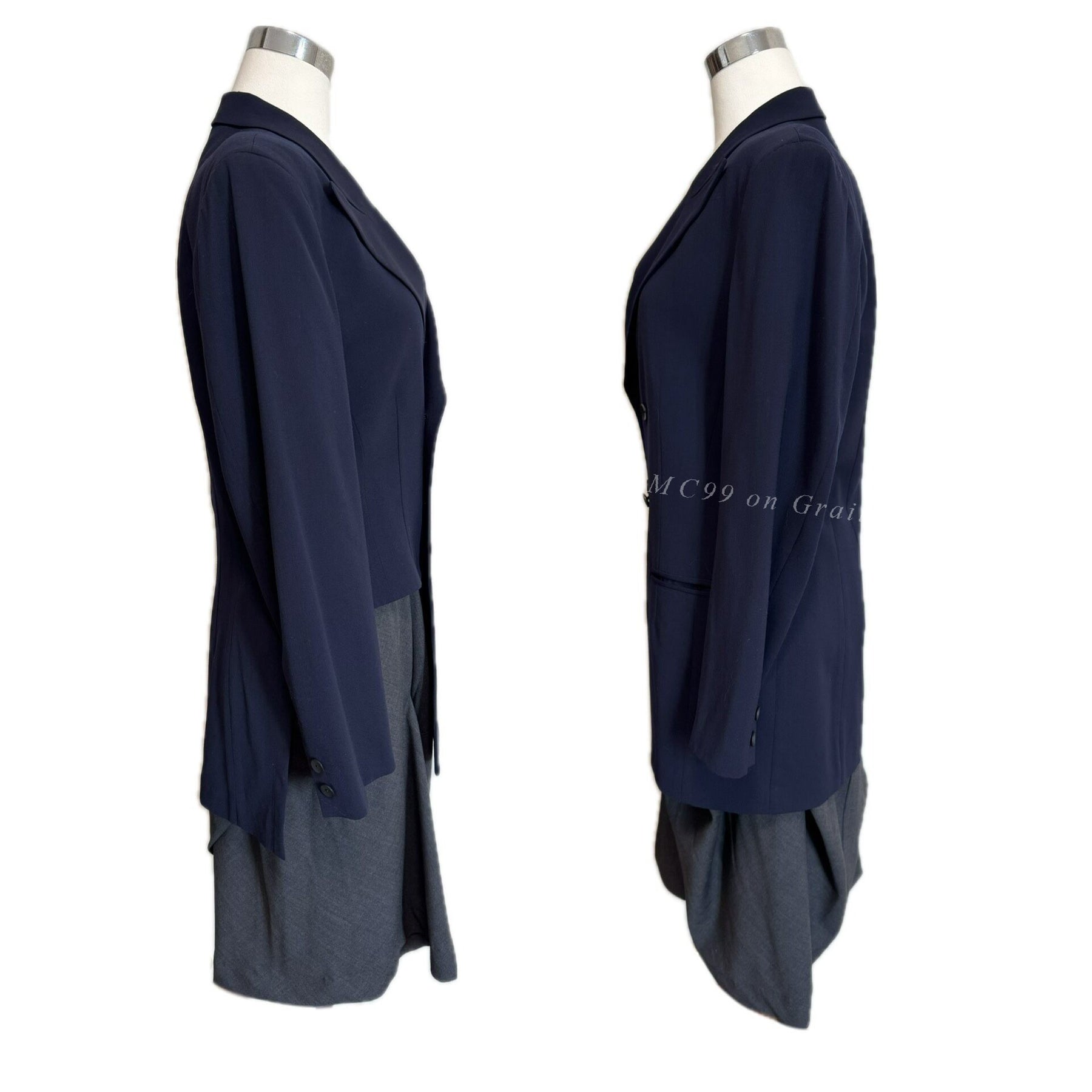 Yohji Yamamoto Y's Asymmetrical Blazer