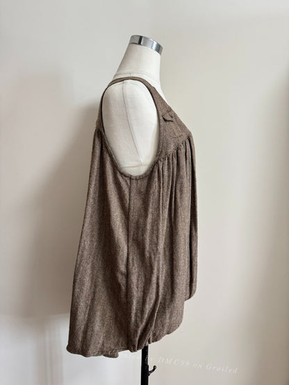 Kapital Herringbone Swallowtail Vest