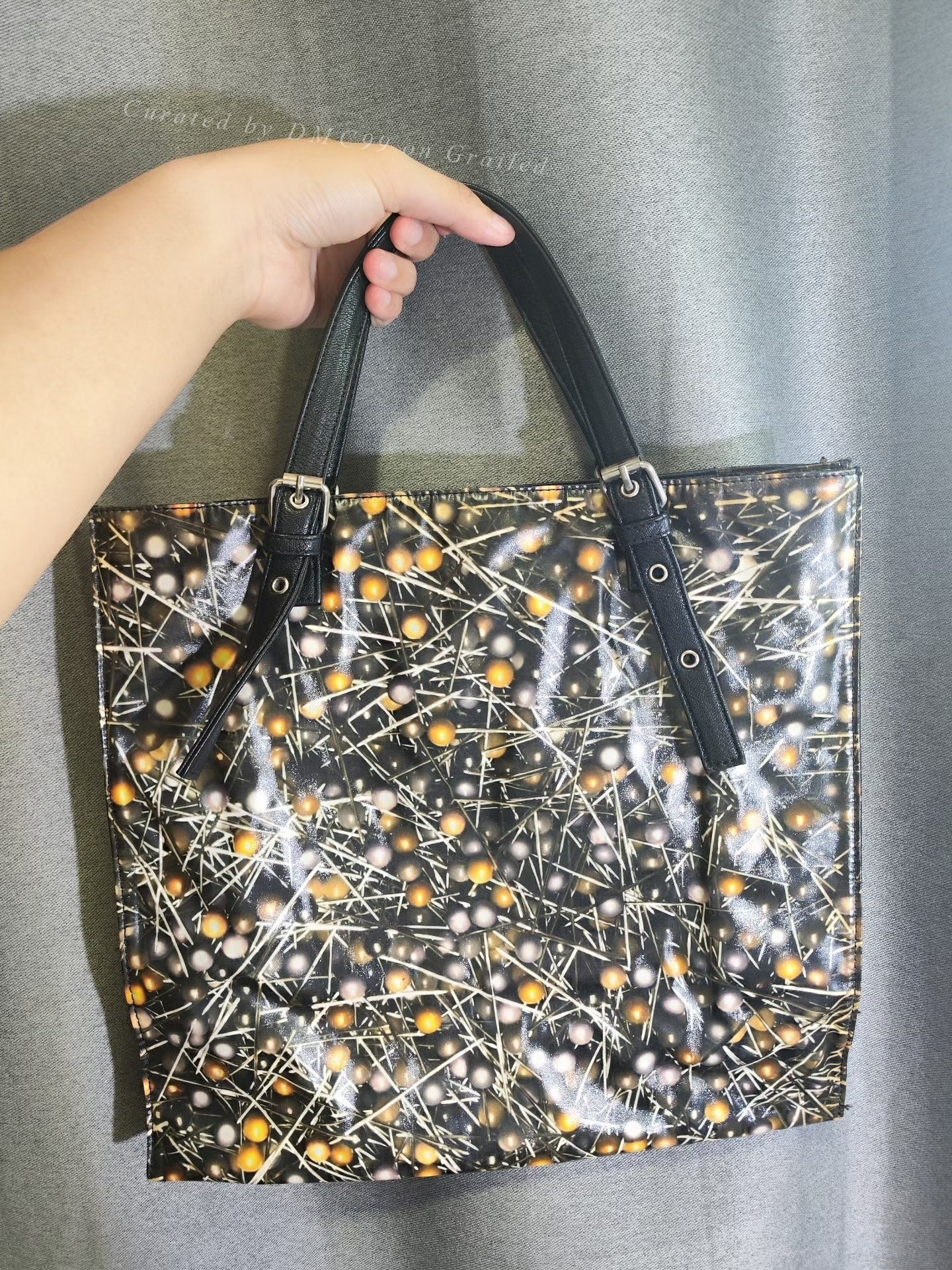 Jean Paul Gaultier Accordion Tote Bag