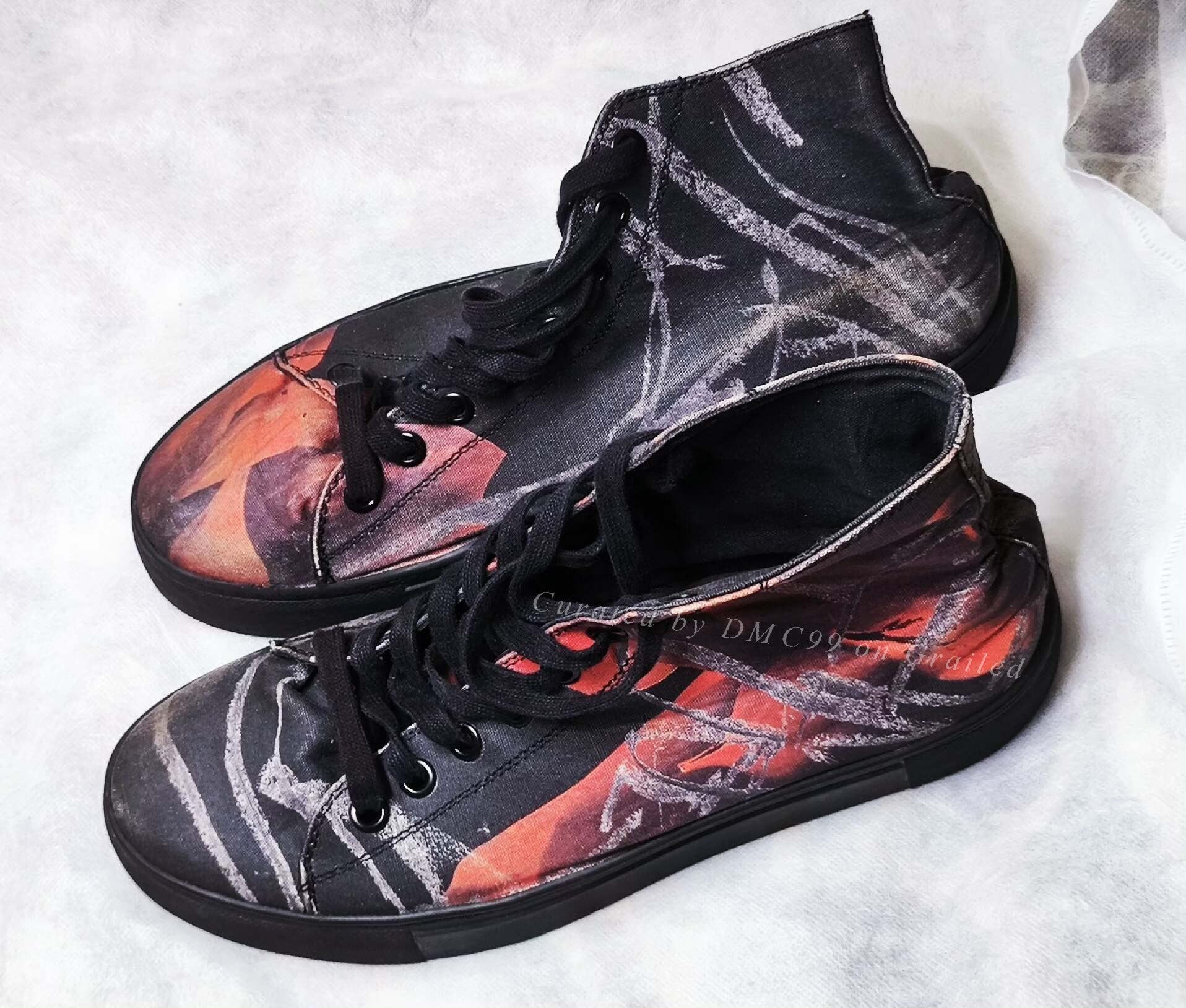 Yohji Yamamoto Pour Homme 19SS Graffiti Sneakers