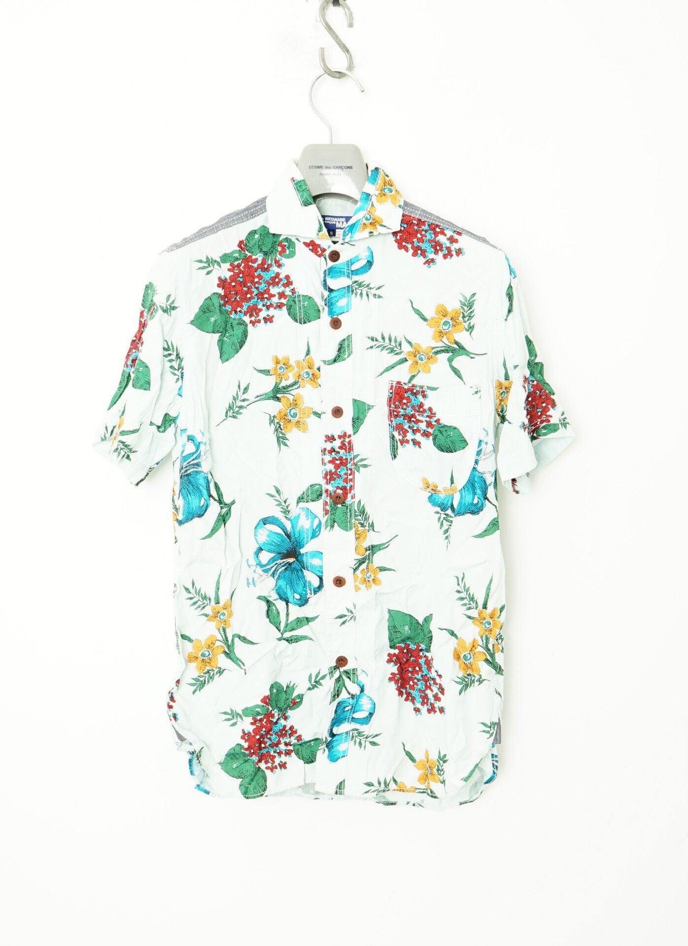Comme des Garçons CDG Rayon Short-Sleeve Shirt