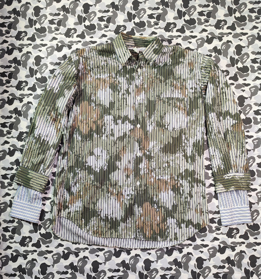 Comme des Garçons Patchwork Camouflage Shirt