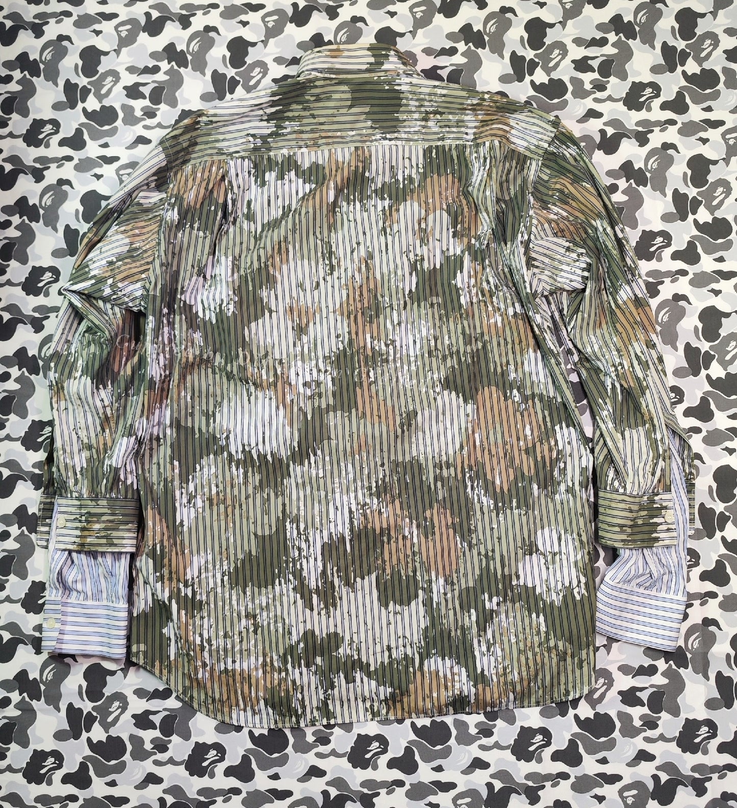 Comme des Garçons Patchwork Camouflage Shirt