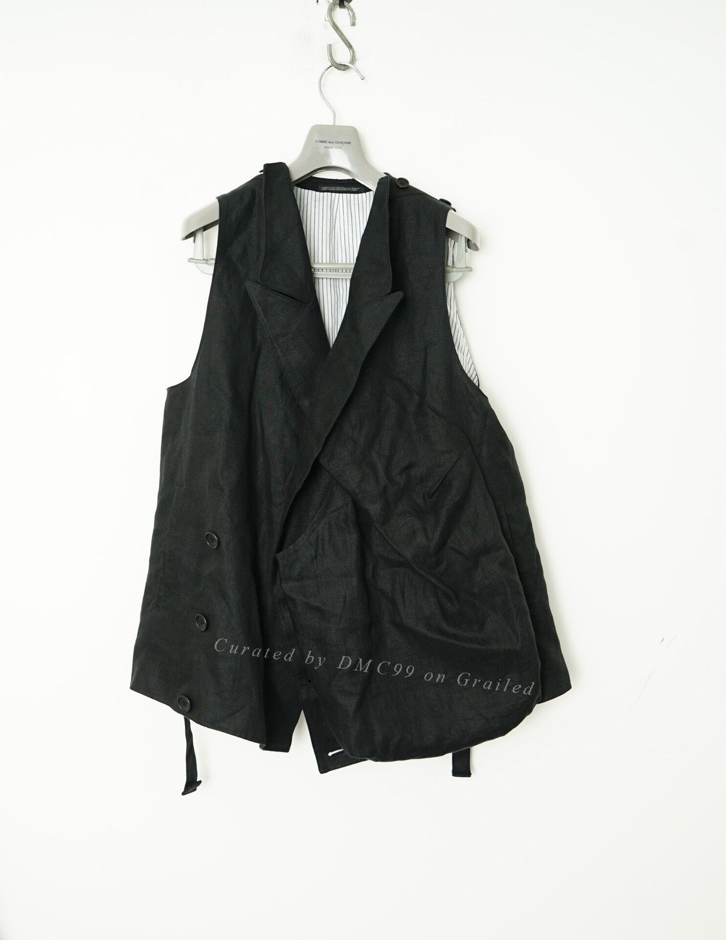 Yohji Yamamoto Oversized Fake Backpack Vest
