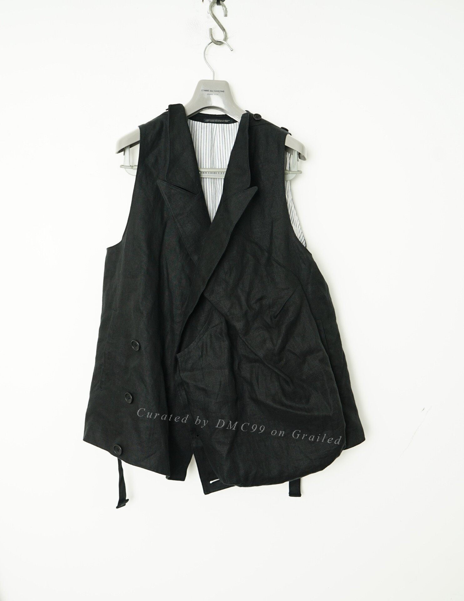 Yohji Yamamoto Oversized Fake Backpack Vest