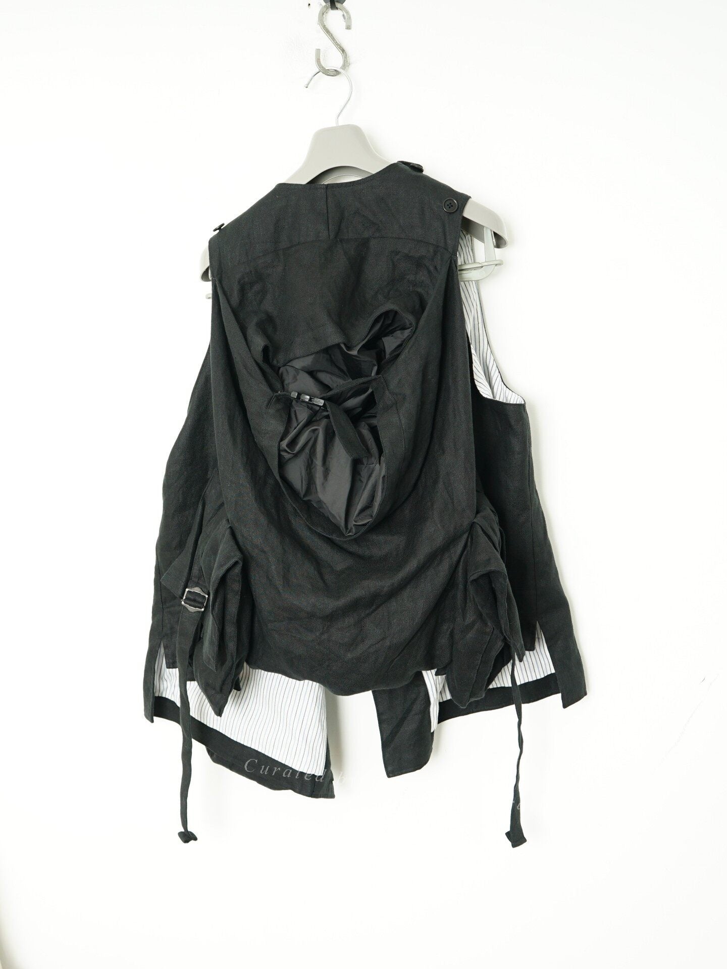 Yohji Yamamoto Oversized Fake Backpack Vest
