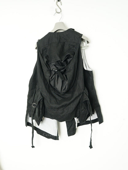 Yohji Yamamoto Oversized Fake Backpack Vest