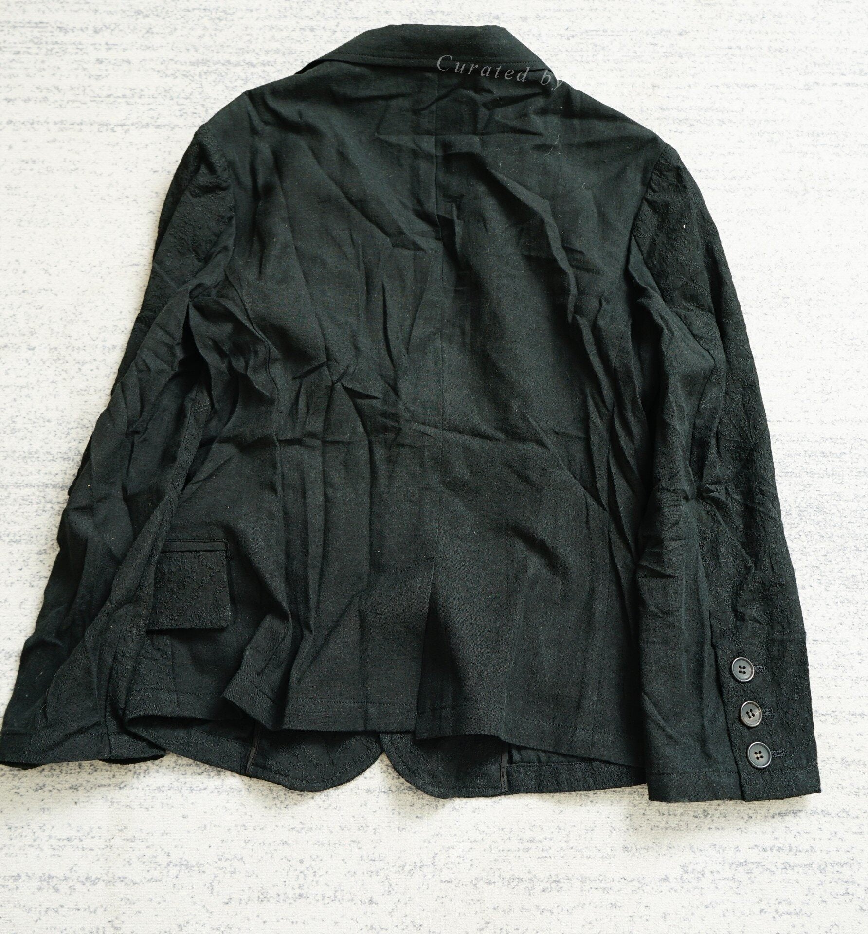Yohji Yamamoto Jacquard Blazer