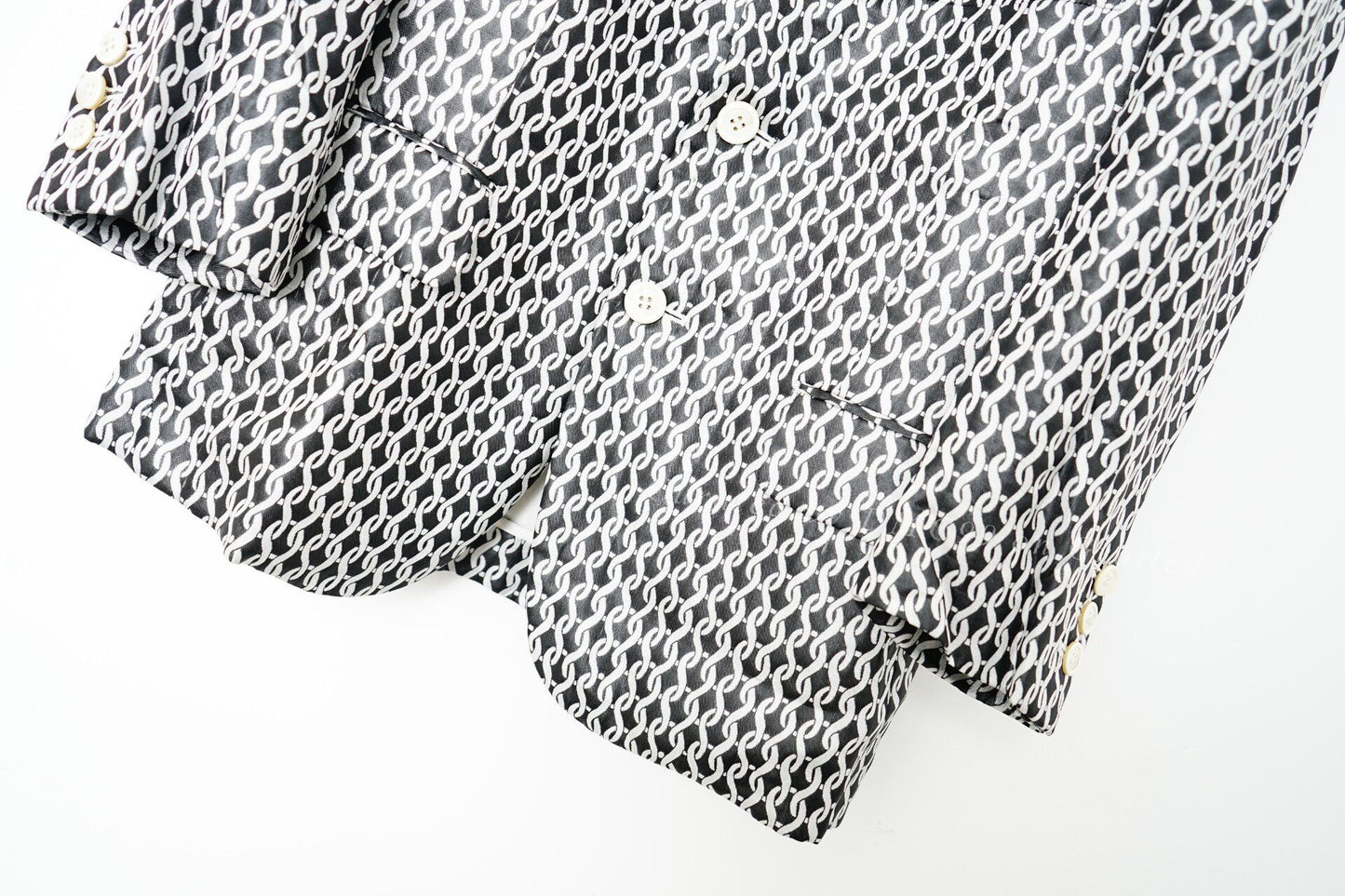 Comme des Garçons CDG Acetate Blend Blazer