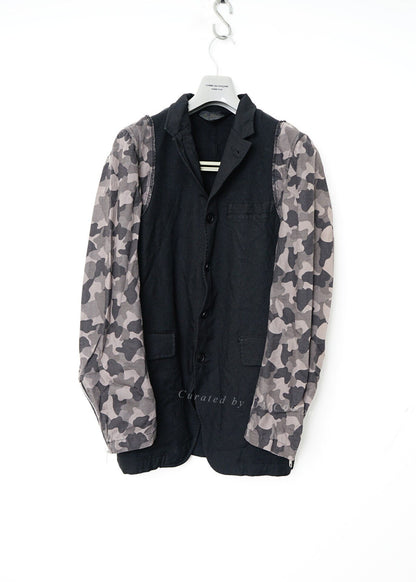 Comme des Garçons Camouflage Sleeve Blazer