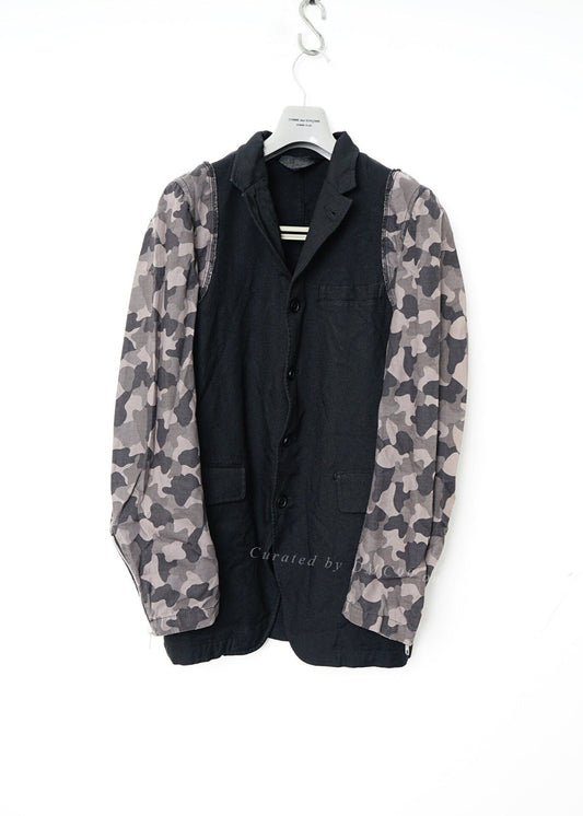Comme des Garçons Camouflage Sleeve Blazer