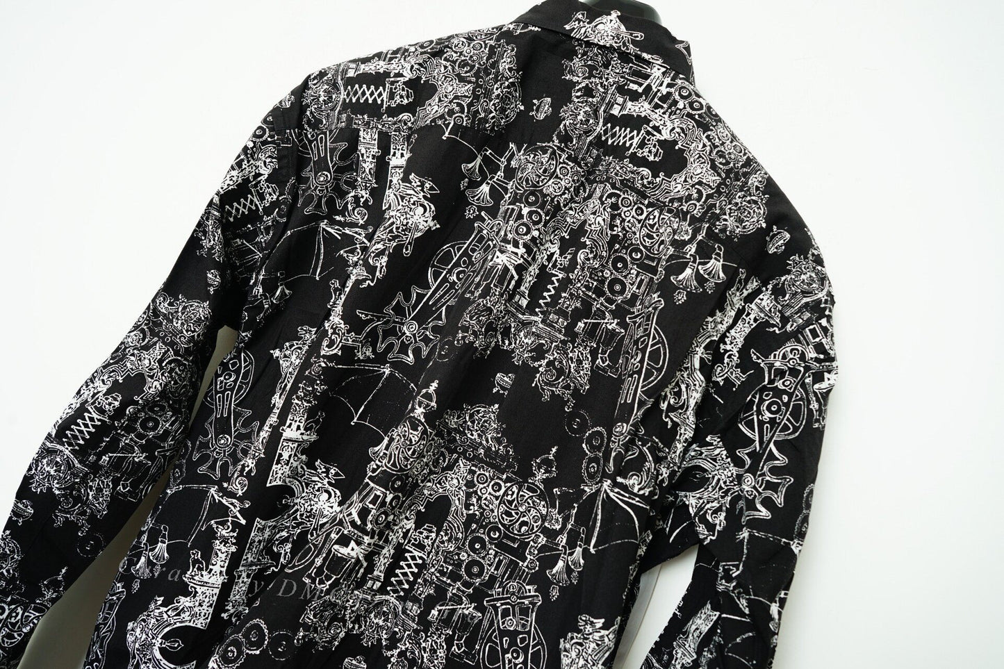 Comme des Garçons Black White Spliced Shirt