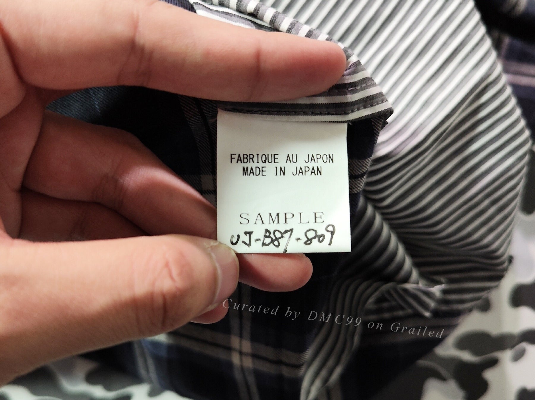 Yohji Yamamoto S'yte Long Shirt Sample