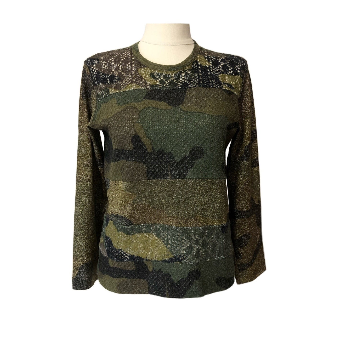 Comme des Garçons Camouflage Paneled Top