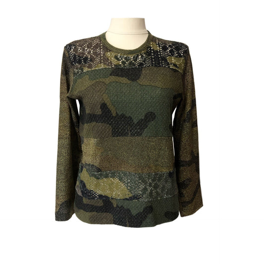 Comme des Garçons Camouflage Paneled Top