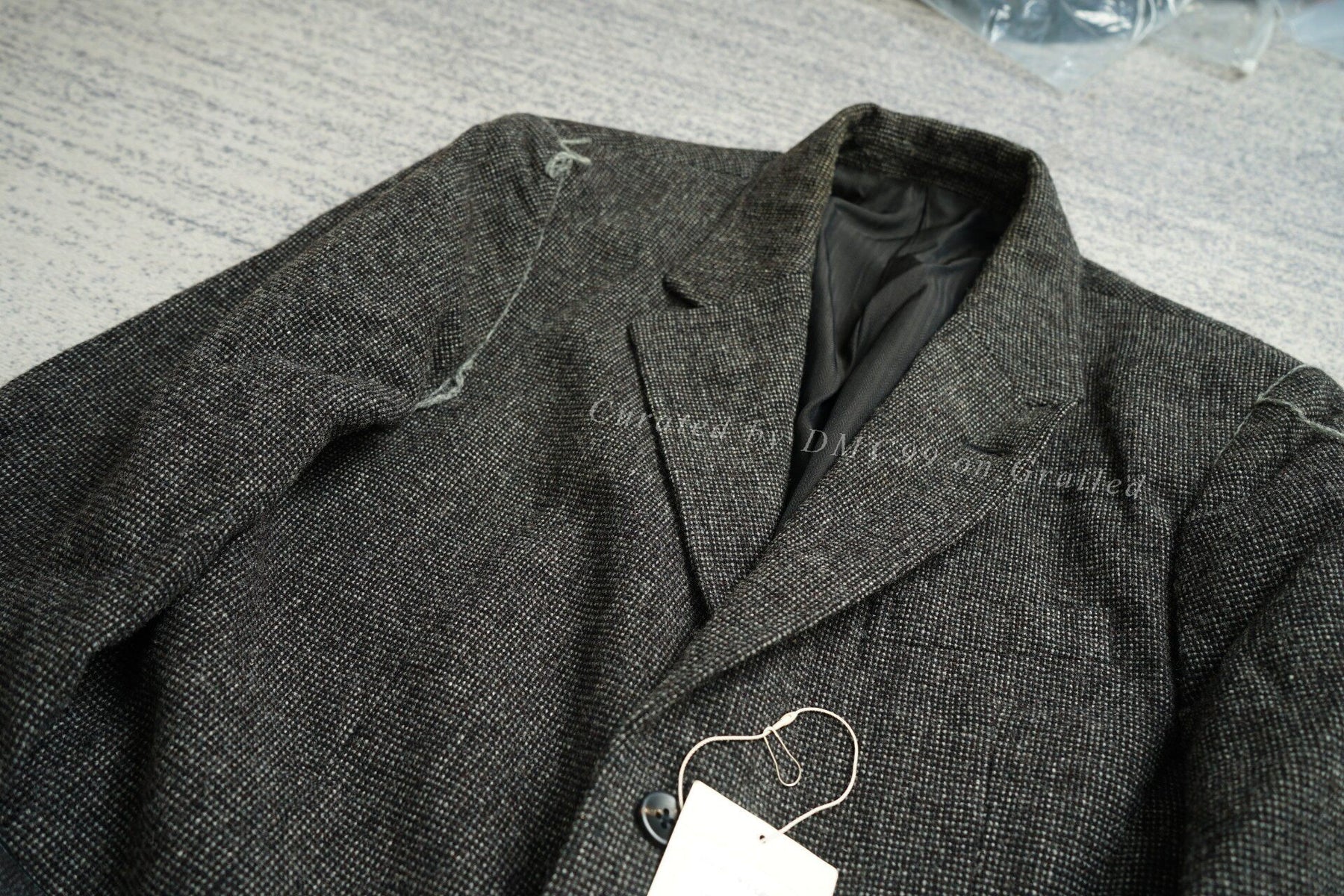 Takahiro Miyashita Western Frayed Blazer