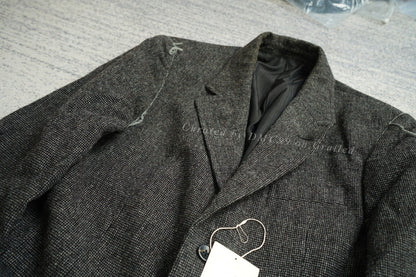 Takahiro Miyashita Western Frayed Blazer