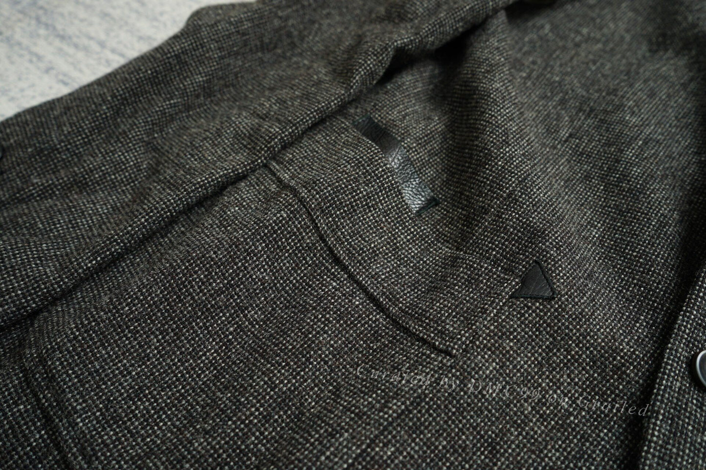 Takahiro Miyashita Western Frayed Blazer