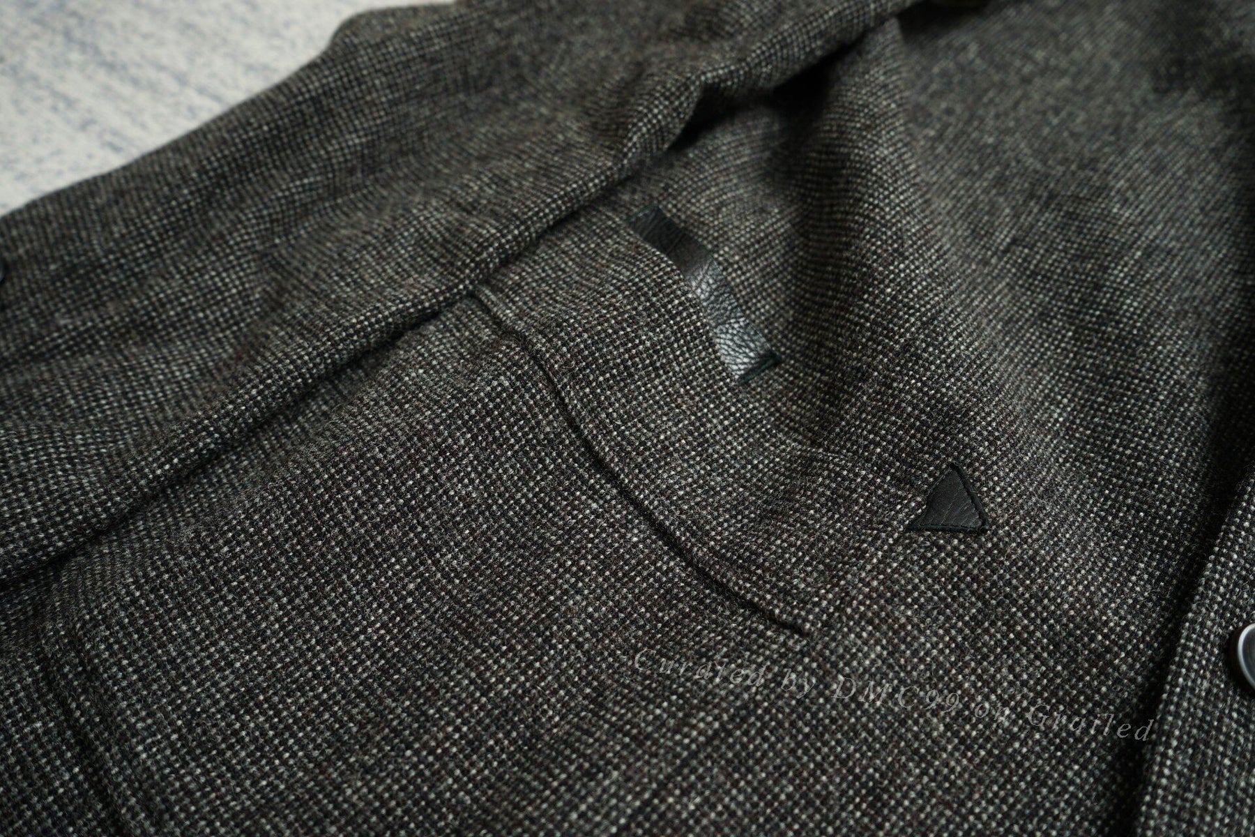 Takahiro Miyashita Western Frayed Blazer