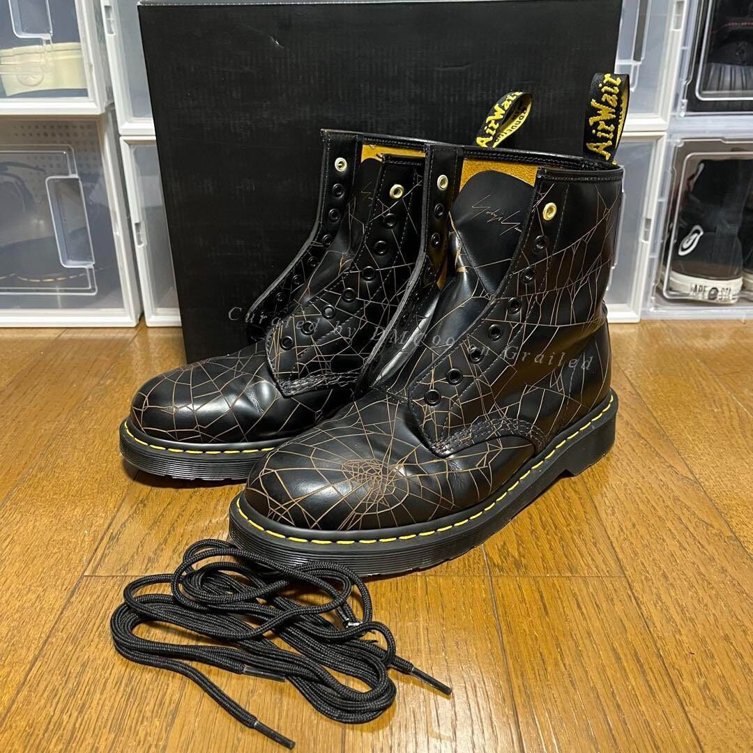 Yohji Yamamoto x Dr. Martens 60th Spider Boots