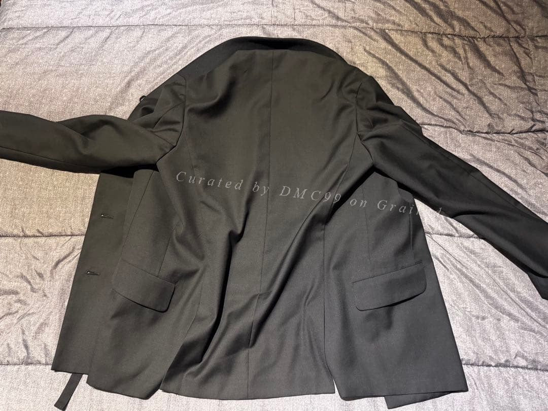Yohji Yamamoto s'yte Wool Double-Breasted Blazer