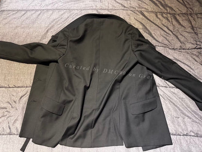 Yohji Yamamoto s'yte Wool Double-Breasted Blazer