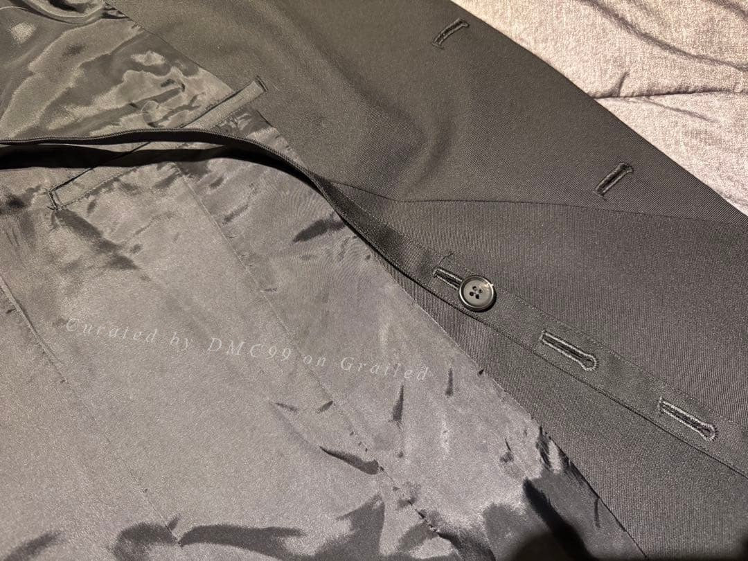 Yohji Yamamoto s'yte Wool Double-Breasted Blazer