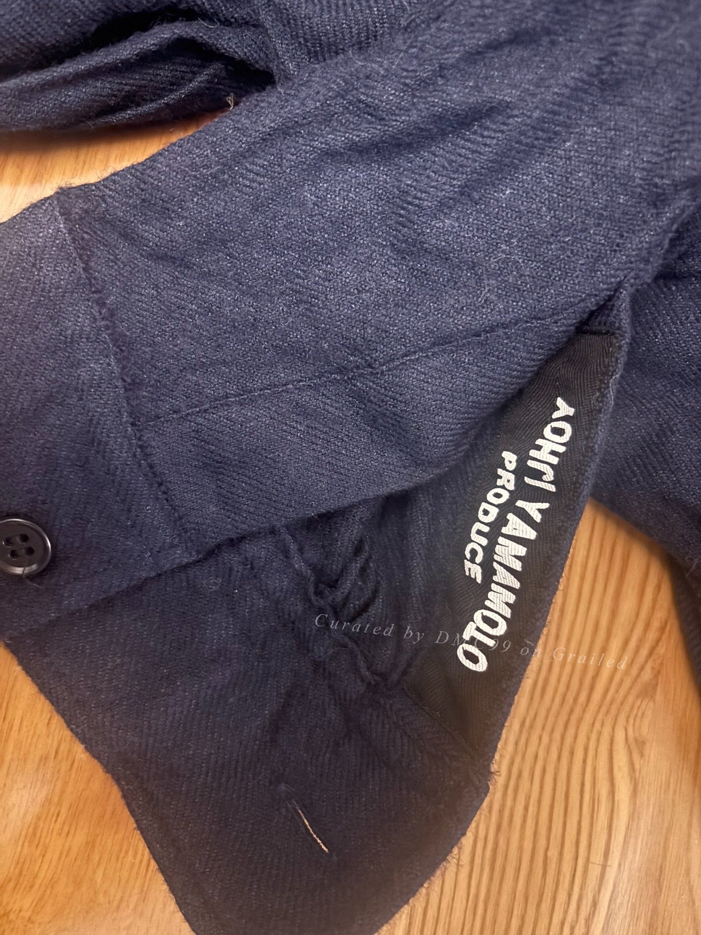 Yohji Yamamoto Pour Homme Wool Shirt