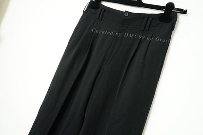 Yohji Yamamoto Spring Summer Pleated Suit Pants