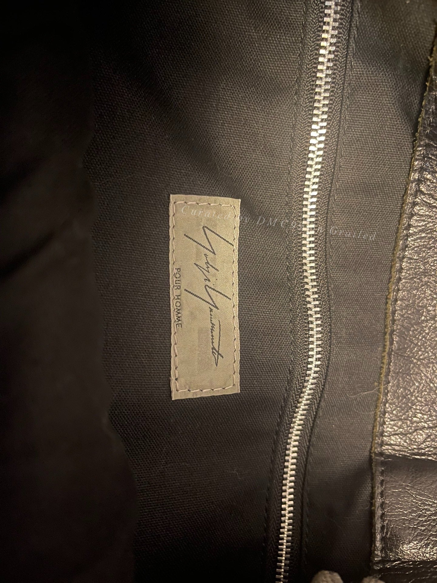 Yohji Yamamoto Pour Homme 20AW Zip Tote