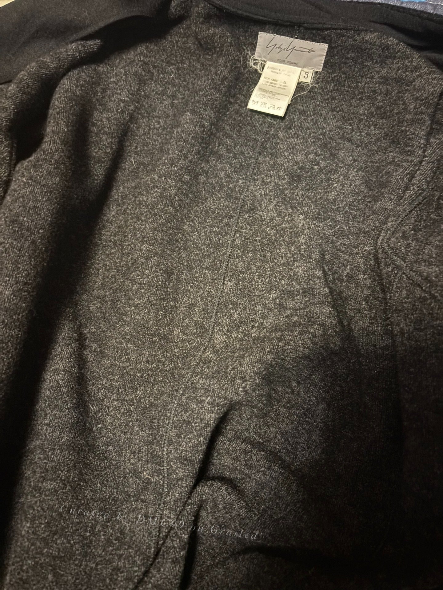 Yohji Yamamoto 00AW Wool Stand Collar Jacket