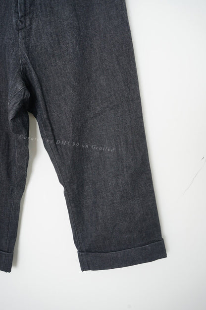 Yohji Yamamoto Hakama Denim Wide-Leg Pants