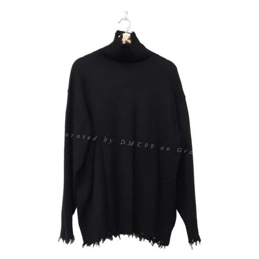 Yohji Yamamoto Distressed Wool Sweater