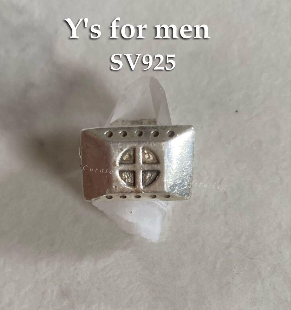 Yohji Yamamoto y's for men silver ring